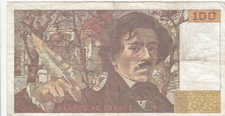 France 100 Francs Delacroix 1978 - Série P.3