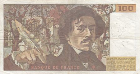 France 100 Francs Delacroix 1978 - Série S.4