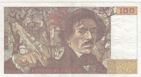 France 100 Francs Delacroix 1978 - Série U.2