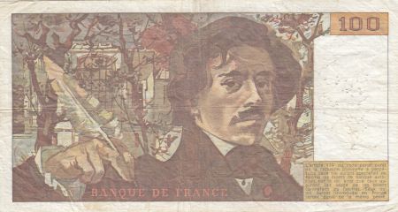 France 100 Francs Delacroix 1978 - Série U.4