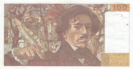 France 100 Francs Delacroix 1980 - Série C.39