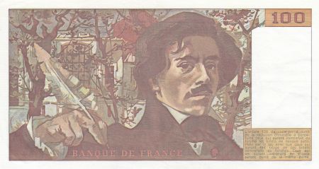 France 100 Francs Delacroix 1982 - Série K.59