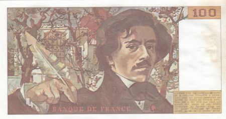 France 100 Francs Delacroix 1985 - Série C.93