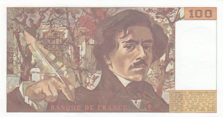 France 100 Francs Delacroix 1985 - Série T.95