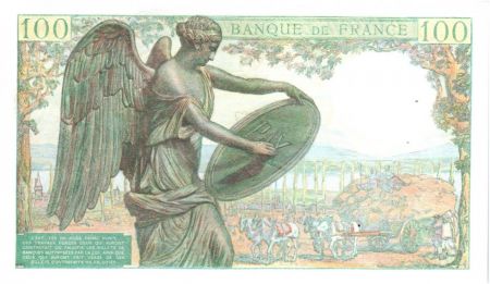 France 100 Francs Descartes - 07-01-1943 Série K.60