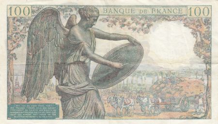 France 100 Francs Descartes - 15-05-1942 Série F.5 - TTB