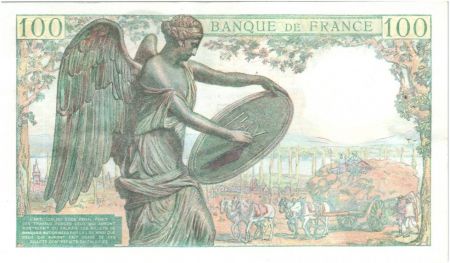 France 100 Francs Descartes - 15-05-1942 Série W.14-09103