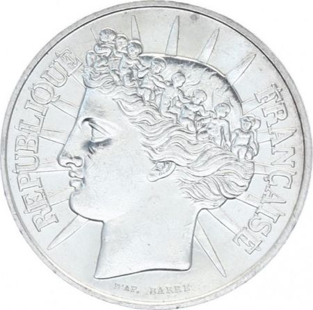 France 100 Francs Fraternité - 1988 Argent