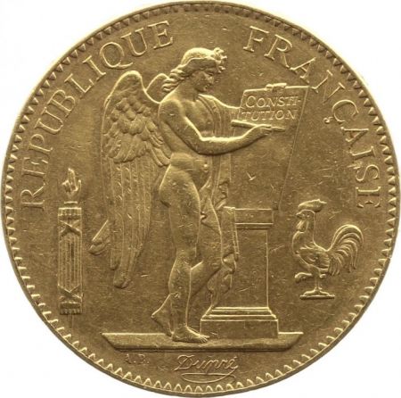 France 100 Francs Génie - 1878 A Paris