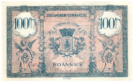France 100 Francs Groupement Commercial Roannais - 1945-1960 - SUP
