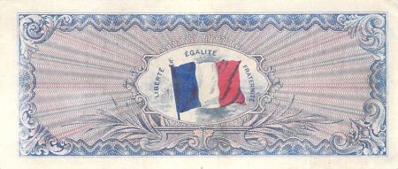 France 100 Francs Impr. américaine (Drapeau) - 1944 - Sans Série - TTB