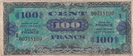 France 100 Francs Impr. américaine (Drapeau) - Grand X 00318100 - TB