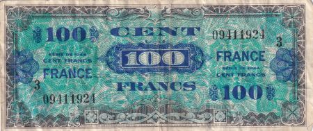 France 100 Francs Impr. américaine (France) - 1945 - Série 3