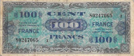 France 100 Francs Impr. américaine (France) - 1945 Série 2 - TB