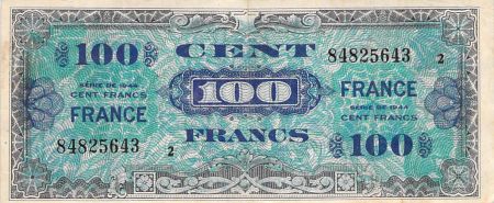 France 100 Francs Impr. américaine (France) - 1945 Série 2 - TTB