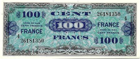 France 100 Francs Impr. américaine (France) - 1945 Série 4 - SPL à Neuf