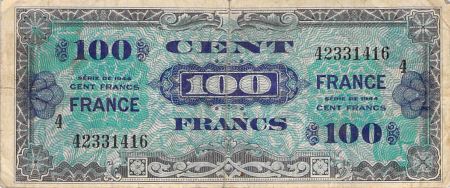 France 100 Francs Impr. américaine (France) - 1945 Série 4 - TB