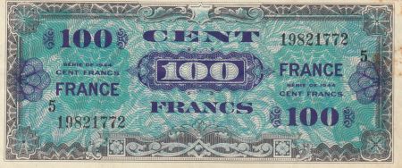 France 100 Francs Impr. américaine (France) - 1945 Série 5 - TTB+