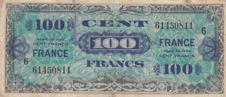 France 100 Francs Impr. américaine (France) - 1945 Série 6 - TB