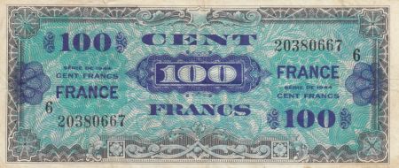 France 100 Francs Impr. américaine (France) - 1945 Série 6 - TTB
