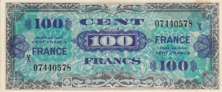 France 100 Francs Impr. américaine (France) - 1945 Série X 07440578