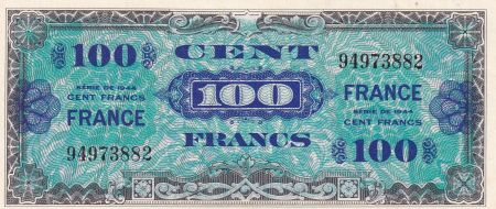France 100 francs impression américaine - 1944 - sans série - 94973882