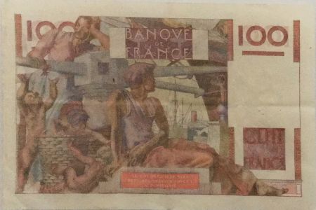 France 100 Francs Jeune Paysan - 01-04-1954 - Série D.593 - TTB