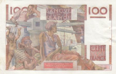 France 100 Francs Jeune Paysan - 02-01-1953 - Série F.517
