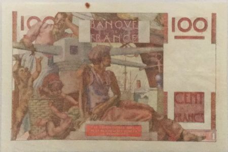 France 100 Francs Jeune Paysan - 02-01-1953 - Série T.522 - TTB