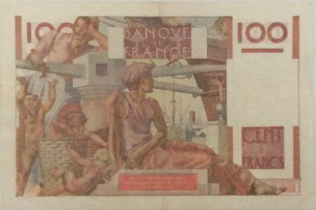 France 100 Francs Jeune Paysan - 02-01-1953 - Série V.528 - TTB