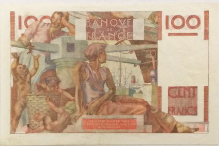 France 100 Francs Jeune Paysan - 02-01-1953 - Série Y.524 - TTB