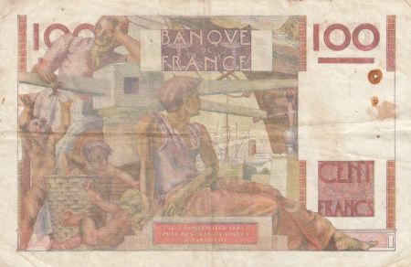 France 100 Francs Jeune Paysan - 02-12-1948 - Série B.275