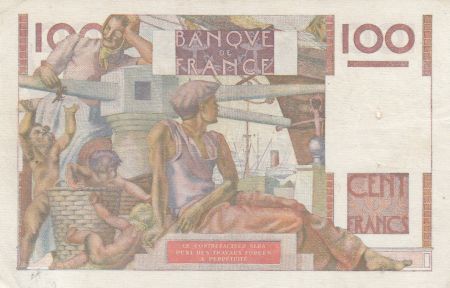 France 100 Francs Jeune Paysan - 03-04-1952 - Série G.446