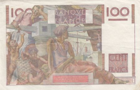 France 100 Francs Jeune Paysan - 04-06-1953 - Série K.540