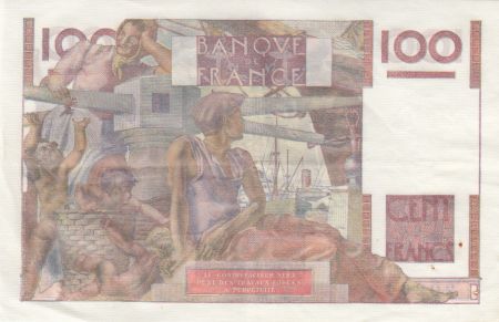 France 100 Francs Jeune Paysan - 04-06-1953 - Série Y.542