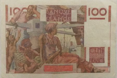 France 100 Francs Jeune Paysan - 04-09-1952 - Série X.472 - TTB+
