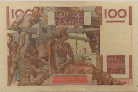 France 100 Francs Jeune Paysan - 05-02-1953 - Série G.537 - TTB