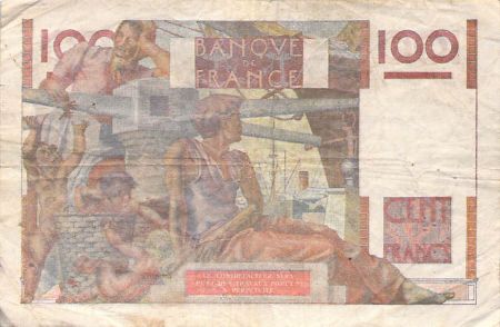 France 100 Francs Jeune Paysan - 05-09-1946 - Série J.94 - TB