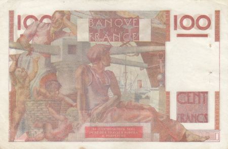 France 100 Francs Jeune Paysan - 05-09-1946 - Série X.87