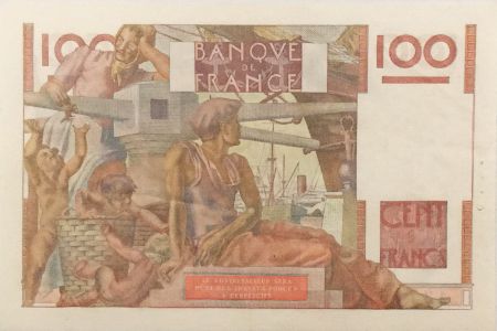 France 100 Francs Jeune Paysan - 07-01-1954 - Série Y.583 - SUP