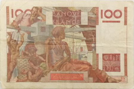 France 100 Francs Jeune Paysan - 07-02-1952 - Série G.426 - TTB