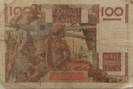 France 100 Francs Jeune Paysan - 07-02-1952 - Série Y.428 - TB
