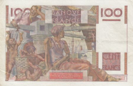 France 100 Francs Jeune Paysan - 07-04-1949 - Série O.318
