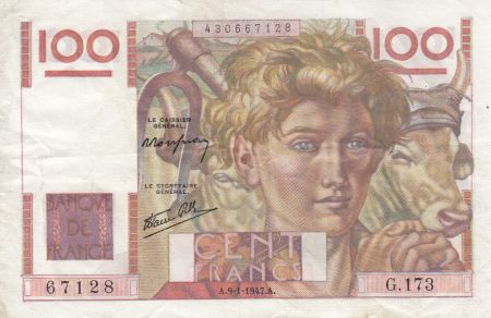 France 100 Francs Jeune Paysan - 09-01-1947 - Série G.173