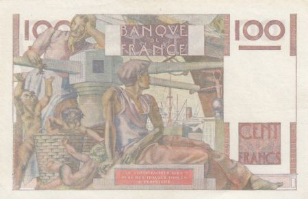 France 100 Francs Jeune Paysan - 16-11-1950 - Série K.390