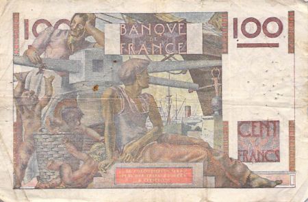 France 100 Francs Jeune Paysan - 17-01-1946 - Série C.25 - TB