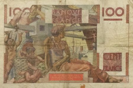 France 100 Francs Jeune Paysan - 17-01-1946 - Série O.25 - TB