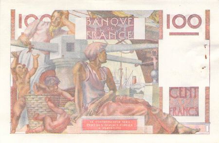 France 100 Francs Jeune Paysan - 18-07-1946 - Série V.79 - SUP+