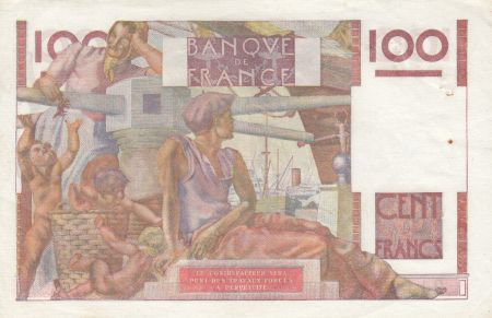 France 100 Francs Jeune Paysan - 19-12-1946 - Série R.158