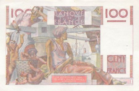 France 100 Francs Jeune Paysan - 19-12-1946 - Série X.164 - SUP